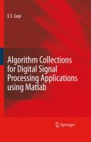 Algorithm Collections for Digital Signal Processing Applicat.pdf