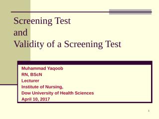 screening test and its validity.pptx