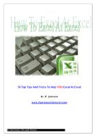 50 Top Excel Tips and Tricks.pdf