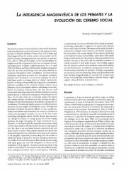 la inteligencia maquiavelica de los primates y la evolucion del cerebro social.pdf