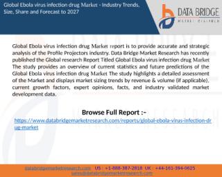 Ebola virus infection drug Market report.pptx